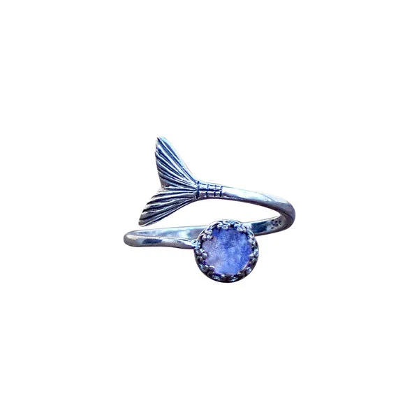 Mermaid Ring in Sterling Silver Bottled Up Designs Rings