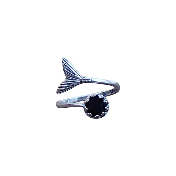 Mermaid Ring in Sterling Silver Bottled Up Designs Rings