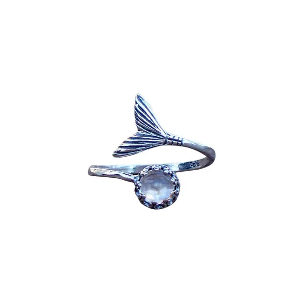 Mermaid Ring in Sterling Silver Bottled Up Designs Rings
