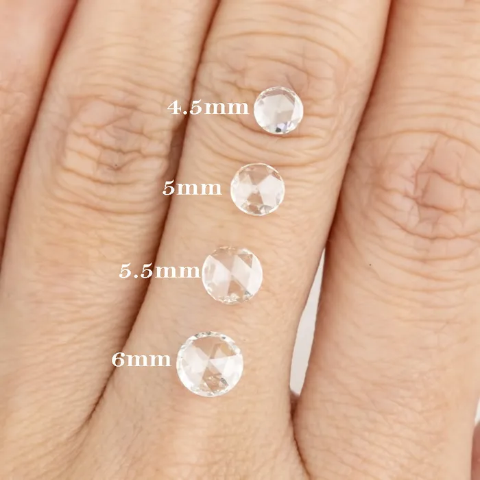 Rings Envero Jewelry Grace Ring Round Rose Cut Diamond