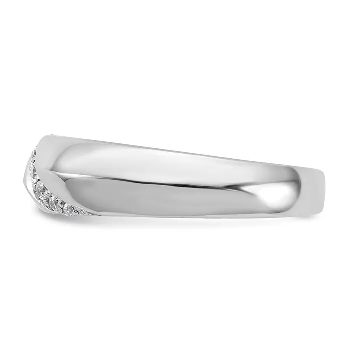 14k White Gold Real Diamond Mens Ring Goldiacom Rings