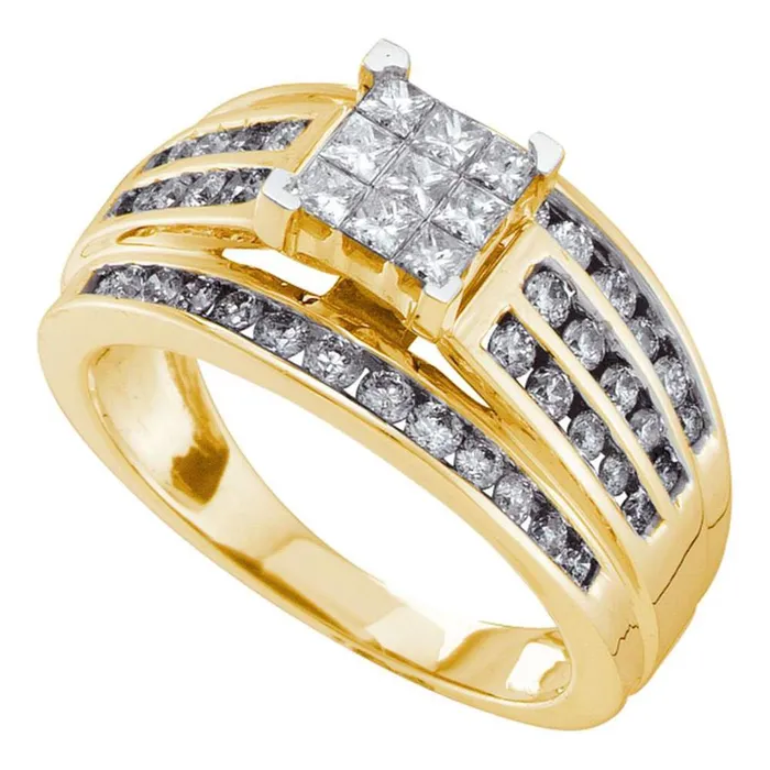 gndatlanta Rings 1 CTDiamond INVISIBLE RING