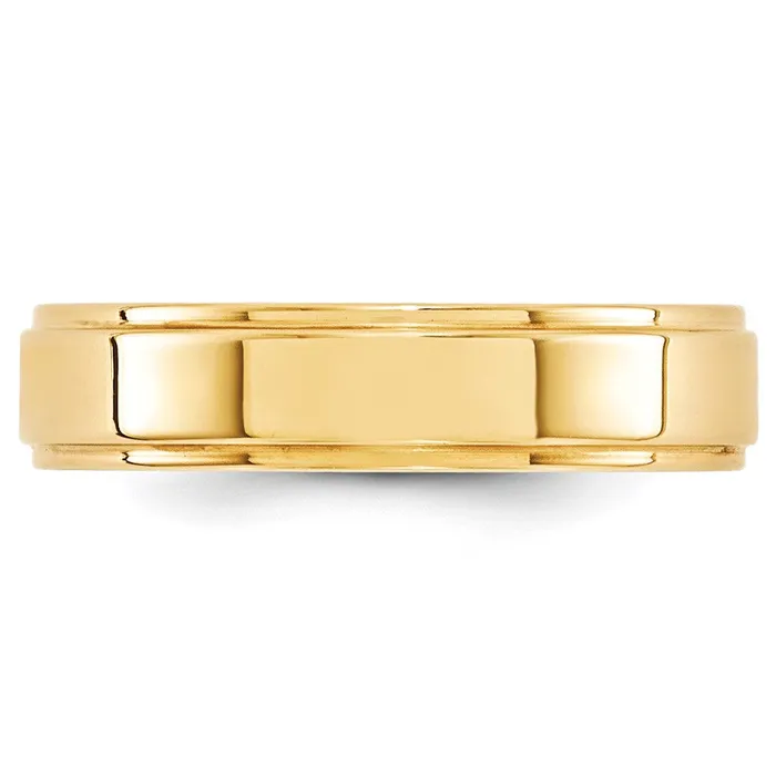Goldia Rings Solid 10K Yellow Gold 5mm Flat with Step Edge MensWomens Wedding Band Ring Size 5 Goldia Rings Solid 10K Yellow Gold 5mm Flat with Step Edge MensWomens Wedding Band Ring Size 5