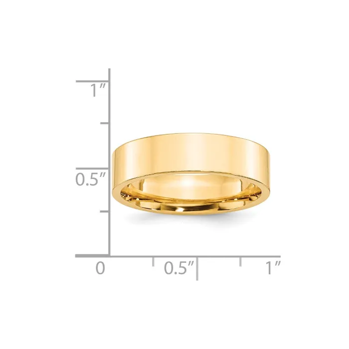 Goldia Rings Solid 10K Yellow Gold 6mm Standard Flat Comfort Fit MensWomens Wedding Band Ring Size 14 Goldia Rings Solid 10K Yellow Gold 6mm Standard Flat Comfort Fit MensWomens Wedding Band Ring Size 14