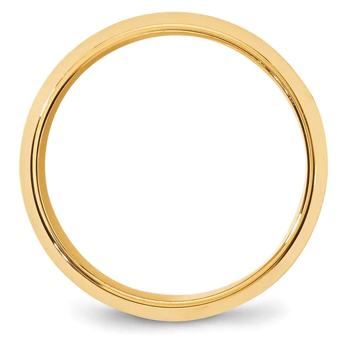 Goldia Rings Solid 14K Yellow Gold 8mm Bevel Edge Comfort Fit MensWomens Wedding Band Ring Size 95 Goldia Rings Solid 14K Yellow Gold 8mm Bevel Edge Comfort Fit MensWomens Wedding Band Ring Size 95