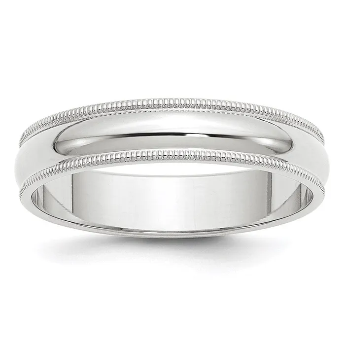 Goldia Rings Solid 14K Yellow Gold White Gold 5mm Milgrain MensWomens Wedding Band Ring Size 65 Goldia Rings Solid 14K Yellow Gold White Gold 5mm Milgrain MensWomens Wedding Band Ring Size 65