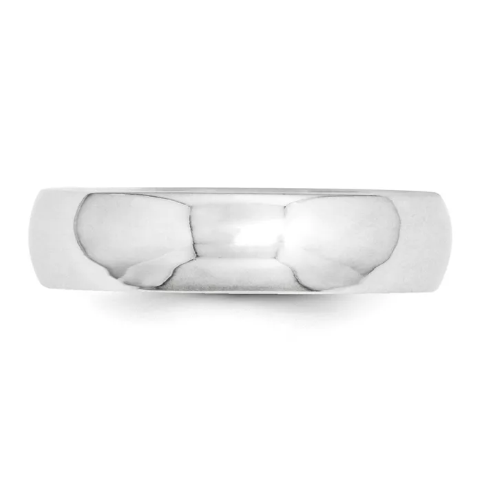 Goldia Rings Solid 18K White Gold 5mm Standard Comfort Fit MensWomens Wedding Band Ring Size 135 Goldia Rings Solid 18K White Gold 5mm Standard Comfort Fit MensWomens Wedding Band Ring Size 135
