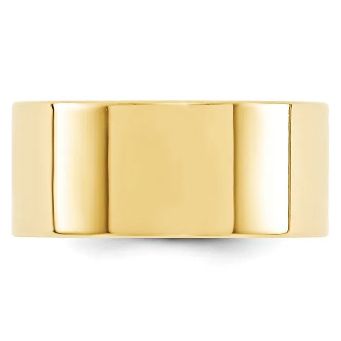 Goldia Rings Solid 18K Yellow Gold 10mm Standard Flat Comfort Fit MensWomens Wedding Band Ring Size 11 Goldia Rings Solid 18K Yellow Gold 10mm Standard Flat Comfort Fit MensWomens Wedding Band Ring Size 11