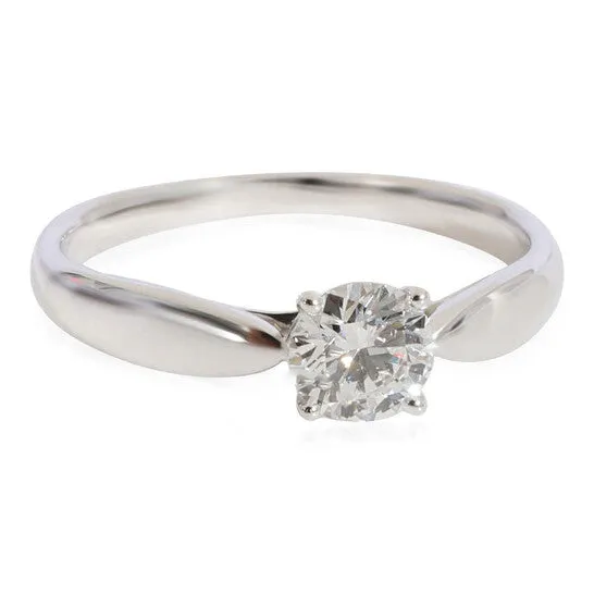 JMS always Rings Original PreOwned Tiffany Co Harmony Diamond Engagement Ring in Platinum E VVS1 05 CTW JMS always Rings Original PreOwned Tiffany Co Harmony Diamond Engagement Ring in Platinum E VVS1 05 CTW