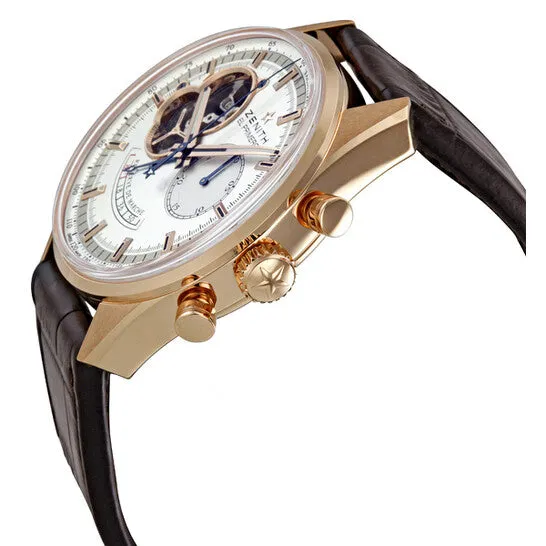JMS always Rings Original Zenith El Primero Chronomaster Open Rose Gold Automatic Mens Watch 182080402101C494
