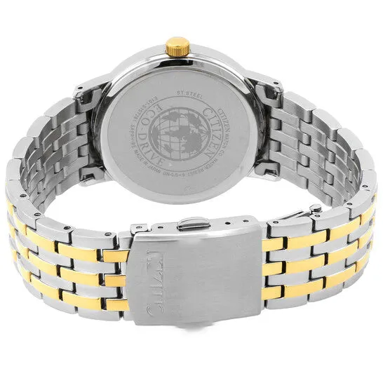 Original Citizen EcoDrive White Dial TwoTone Mens Watch BM901482A JMS always Rings Original Citizen EcoDrive White Dial TwoTone Mens Watch BM901482A JMS always Rings
