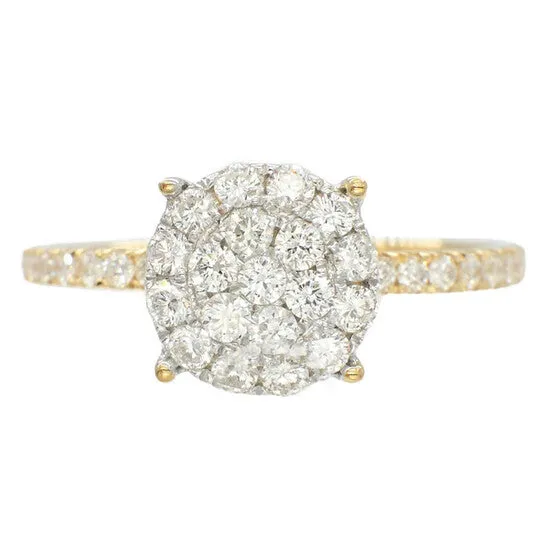 Original New J Collection Fine Jewellery Ring W Diamond37 Rddi 064 Ct18ky 233 Gm 18kt Yellow Gold Gold JMS always Rings Original New J Collection Fine Jewellery Ring W Diamond37 Rddi 064 Ct18ky 233 Gm 18kt Yellow Gold Gold JMS always Rings