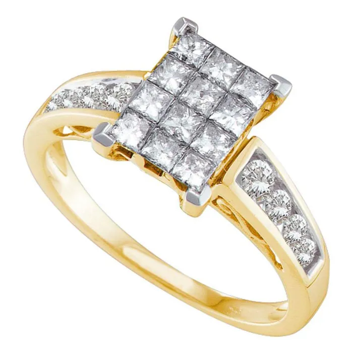 Rings 1 CTDiamond INVISIBLE RING gndatlanta