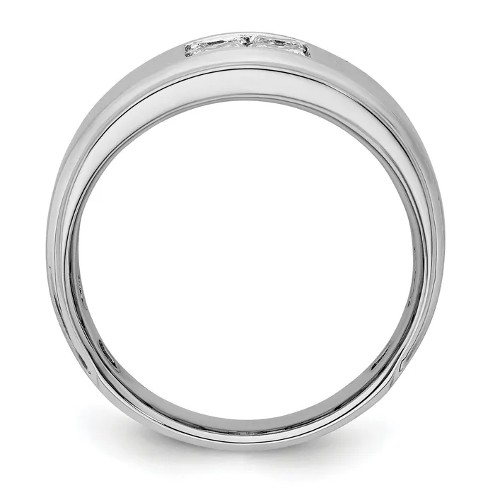 Rings Goldia 14k White Gold 78 Ct Lab Grown Diamond VSSI G Mens Ring