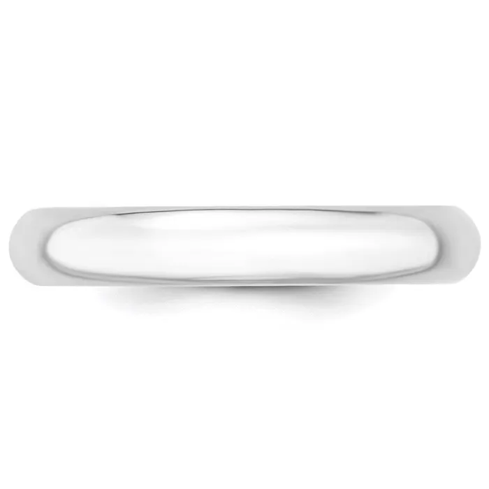 Rings Goldia Solid 14K White Gold 4mm Standard Comfort Fit MensWomens Wedding Band Ring Size 135 Rings Goldia Solid 14K White Gold 4mm Standard Comfort Fit MensWomens Wedding Band Ring Size 135