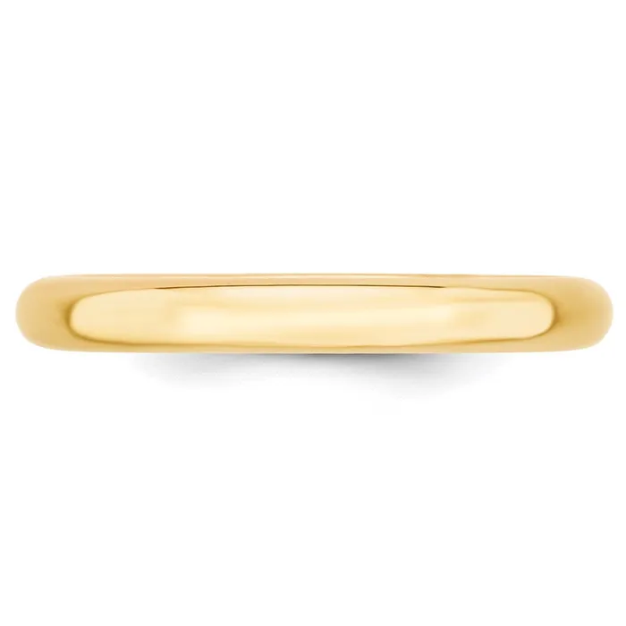 Rings Goldia Solid 14K Yellow Gold 3mm Comfort Fit MensWomens Wedding Band Ring Size 7