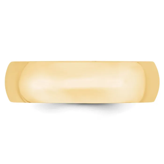 Rings Goldia Solid 14K Yellow Gold 6mm Light Weight Comfort Fit MensWomens Wedding Band Ring Size 13 Rings Goldia Solid 14K Yellow Gold 6mm Light Weight Comfort Fit MensWomens Wedding Band Ring Size 13