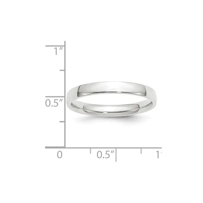 Rings Goldia Solid 18K White Gold 3mm Light Weight Comfort Fit MensWomens Wedding Band Ring Size 105 Rings Goldia Solid 18K White Gold 3mm Light Weight Comfort Fit MensWomens Wedding Band Ring Size 105
