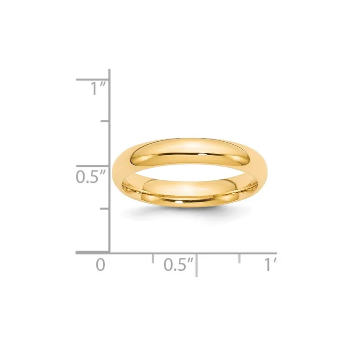 Rings Goldia Solid 18K Yellow Gold 4mm Standard Comfort Fit MensWomens Wedding Band Ring Size 14 Rings Goldia Solid 18K Yellow Gold 4mm Standard Comfort Fit MensWomens Wedding Band Ring Size 14