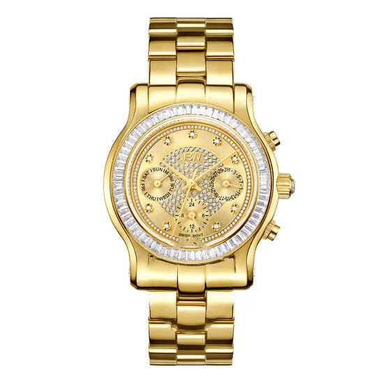 Rings JMS always Original JBW Laurel Goldtone MultiFunction Diamond Dial Ladies Watch J6330A Rings JMS always Original JBW Laurel Goldtone MultiFunction Diamond Dial Ladies Watch J6330A