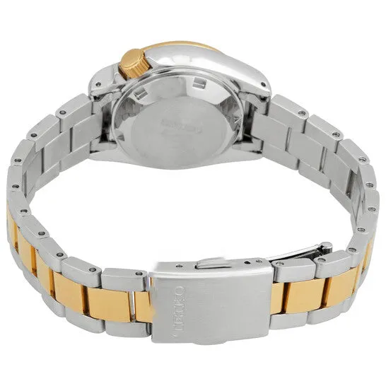 Rings Original Seiko 5 Sports White Dial Twotone Ladies Watch SRE004K1 JMS always Rings Original Seiko 5 Sports White Dial Twotone Ladies Watch SRE004K1 JMS always