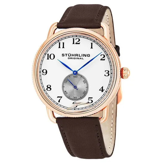 Rings Original Stuhrling Original Symphony Silvertone Dial Mens Watch M15246 JMS always Rings Original Stuhrling Original Symphony Silvertone Dial Mens Watch M15246 JMS always