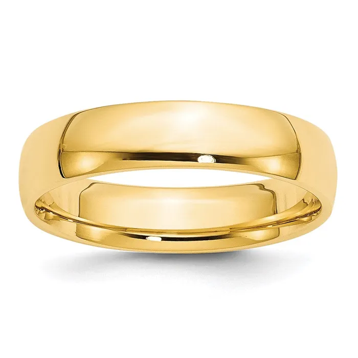 Rings Solid 10K Yellow Gold 5mm Light Weight Comfort Fit MensWomens Wedding Band Ring Size 9 Goldia Rings Solid 10K Yellow Gold 5mm Light Weight Comfort Fit MensWomens Wedding Band Ring Size 9 Goldia