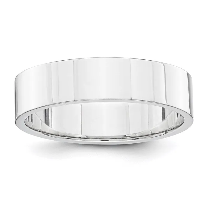 Rings Solid 10K Yellow Gold White Gold 5mm Flat MensWomens Wedding Band Ring Size 6 Goldia Rings Solid 10K Yellow Gold White Gold 5mm Flat MensWomens Wedding Band Ring Size 6 Goldia