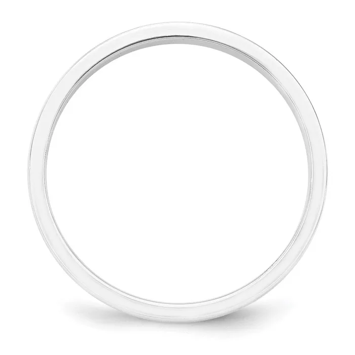 Rings Solid 10K Yellow Gold White Gold 5mm Flat MensWomens Wedding Band Ring Size 6 Goldia Rings Solid 10K Yellow Gold White Gold 5mm Flat MensWomens Wedding Band Ring Size 6 Goldia