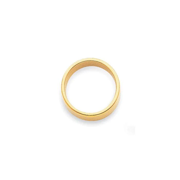 Rings Solid 18K Yellow Gold 2mm Light Weight Flat MensWomens Wedding Band Ring Size 8 Goldia Rings Solid 18K Yellow Gold 2mm Light Weight Flat MensWomens Wedding Band Ring Size 8 Goldia