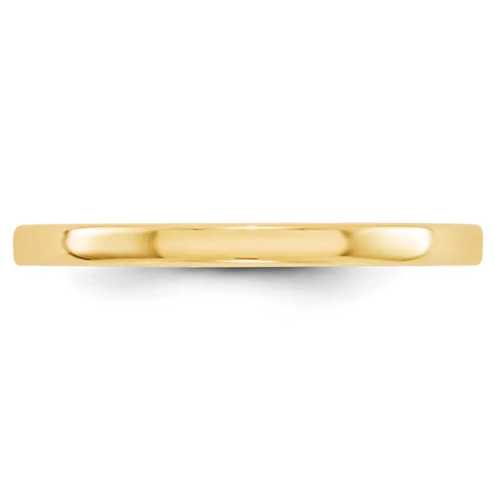 Rings Solid 18K Yellow Gold 2mm Light Weight Flat MensWomens Wedding Band Ring Size 8 Goldia Rings Solid 18K Yellow Gold 2mm Light Weight Flat MensWomens Wedding Band Ring Size 8 Goldia
