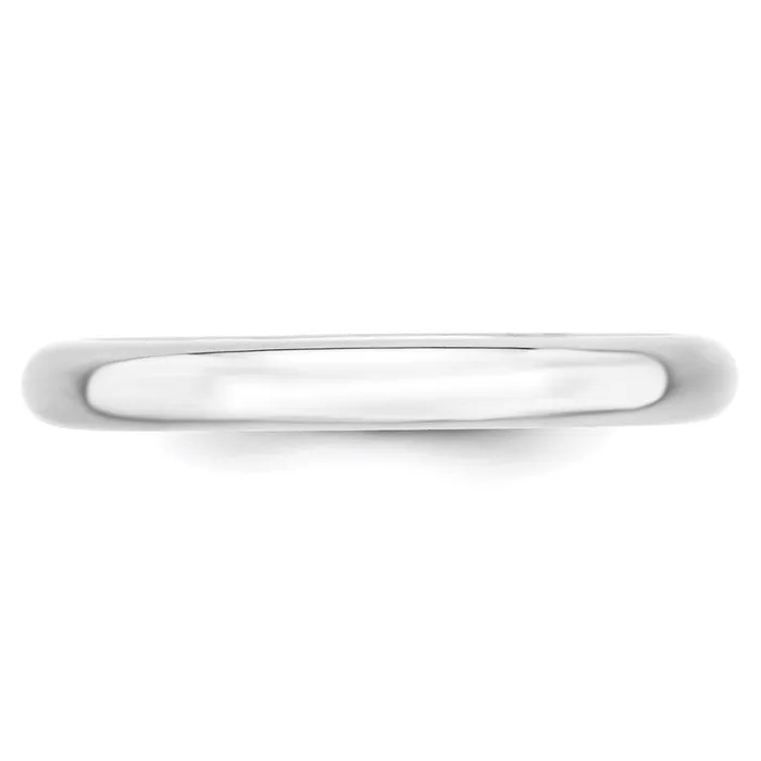 Solid 14K White Gold 3mm Standard Comfort Fit MensWomens Wedding Band Ring Size 14 Goldia Rings Solid 14K White Gold 3mm Standard Comfort Fit MensWomens Wedding Band Ring Size 14 Goldia Rings