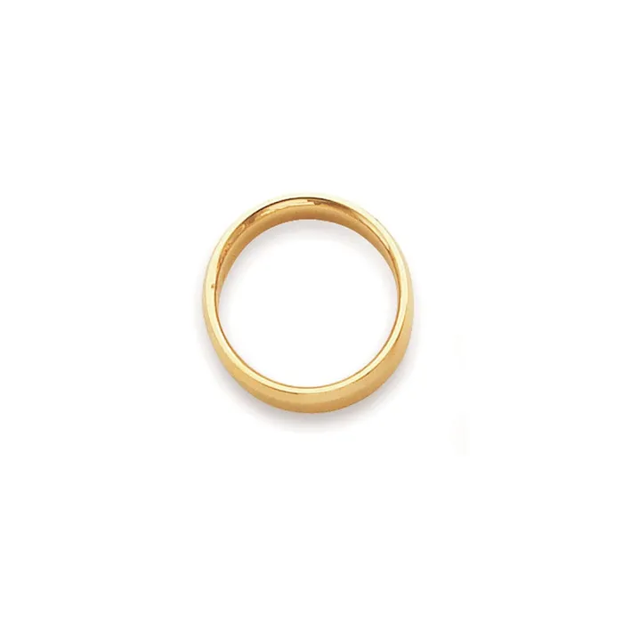 Solid 18K Yellow Gold 4mm Bevel Edge Comfort Fit MensWomens Wedding Band Ring Size 85 Goldia Rings Solid 18K Yellow Gold 4mm Bevel Edge Comfort Fit MensWomens Wedding Band Ring Size 85 Goldia Rings
