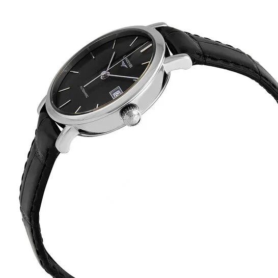 Watches JMS always Original Longines Elegant Automatic Black Sunray Dial Ladies Watch L43104722 Watches JMS always Original Longines Elegant Automatic Black Sunray Dial Ladies Watch L43104722