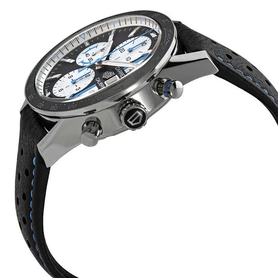 Watches JMS always Original Tag Heuer Carrera Limited Edition Chronograph Automatic Black Dial Watch CV201ATFC6475