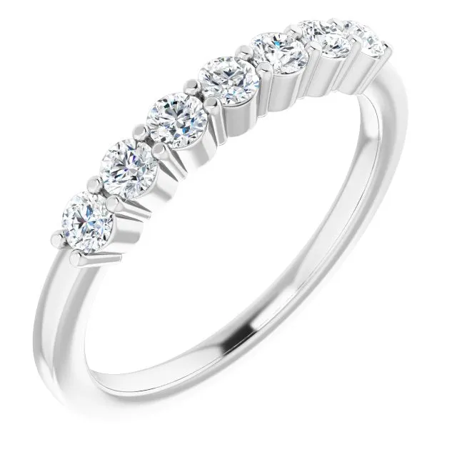 Rings 14K White 38 CTW Natural Diamond Anniversary Band TreasureFineJeweler Rings 14K White 38 CTW Natural Diamond Anniversary Band TreasureFineJeweler