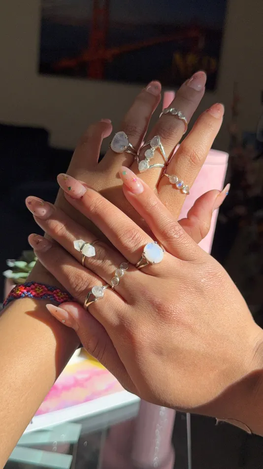 Rings Moon Stone Divine Ring MP Jewelry