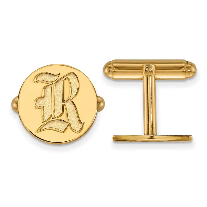 Rings Sterling Silver Goldplated Rice University Letter R Cuff Links TreasureFineJewelers Rings Sterling Silver Goldplated Rice University Letter R Cuff Links TreasureFineJewelers