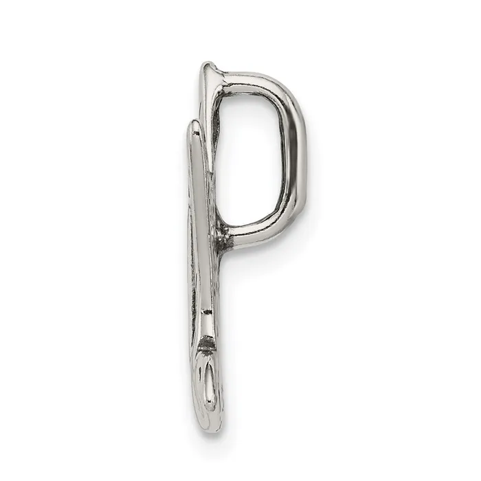 Rings TreasureFineJewelers Sterling Silver Antiqued Seagull Charm