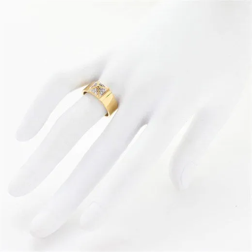 Rings vendorunknown Small Pave Pyramid Ring Rings vendorunknown Small Pave Pyramid Ring