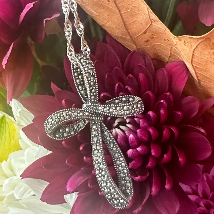 Sterling Silver and Marcasite Cross 55504096 ONeills Estate Jewelry Rings