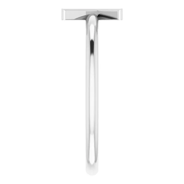 Sterling Silver Initial K Ring TreasureFineJewelers Rings