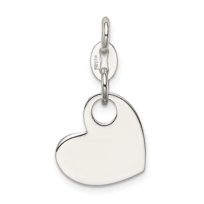 Sterling Silver Polished Enamel Girl Charm TreasureFineJewelers Rings