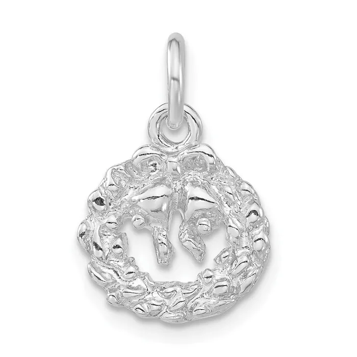 Sterling Silver Wreath Charm TreasureFineJewelers Rings