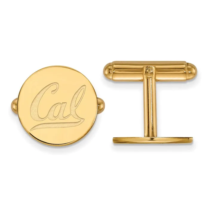 TreasureFineJewelers Rings Sterling Silver Goldplated University of California Berkeley Cuff Links TreasureFineJewelers Rings Sterling Silver Goldplated University of California Berkeley Cuff Links