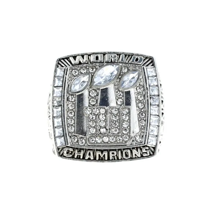 Trendolla Jewelry Rings 2007 New York Giants NFL Championship Ring