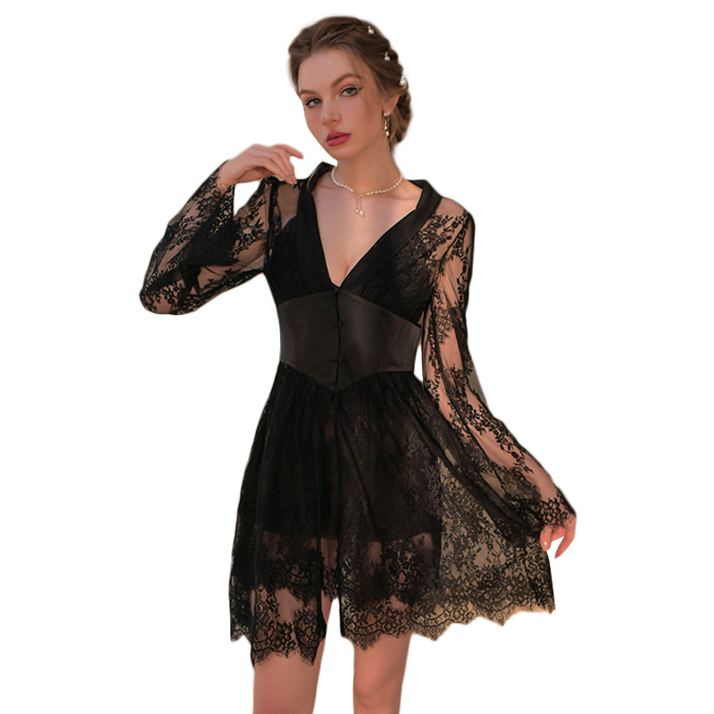 Dresses & Jumpsuits | Lace Mini Dress  –  Womens Clothing Dresses & Jumpsuits