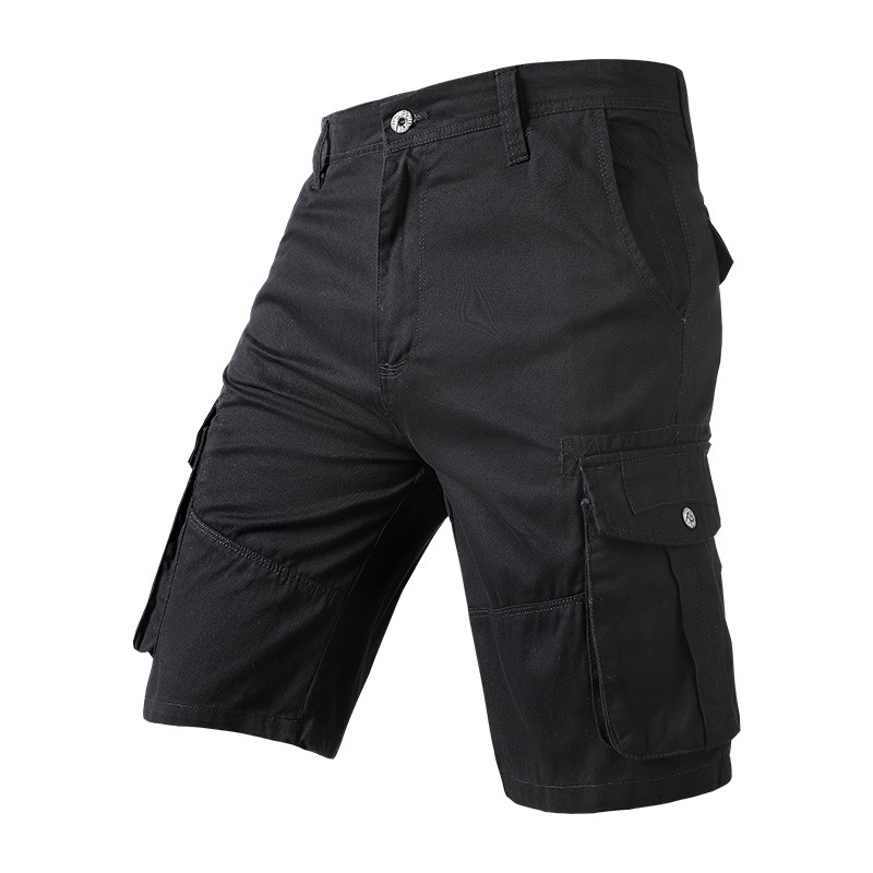 Pants | Pure Cotton Ripstop Textured Belted Cargo Shorts  –  Mens Clothing Mens