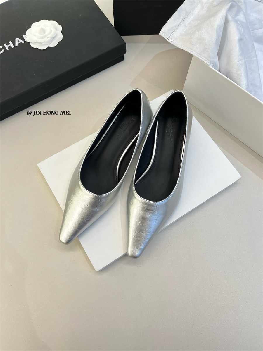 Shoes | Leather Pointed Pump  –  Womens Footwear Shoes