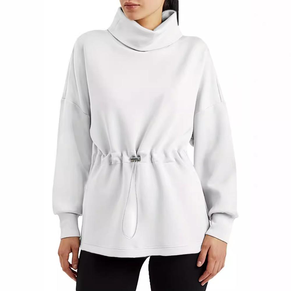 Sportswear & Activewear | Cotton Rich Brushed Funnel Neck Sweatshirt  –  Womens Clothing Sportswear & Activewear